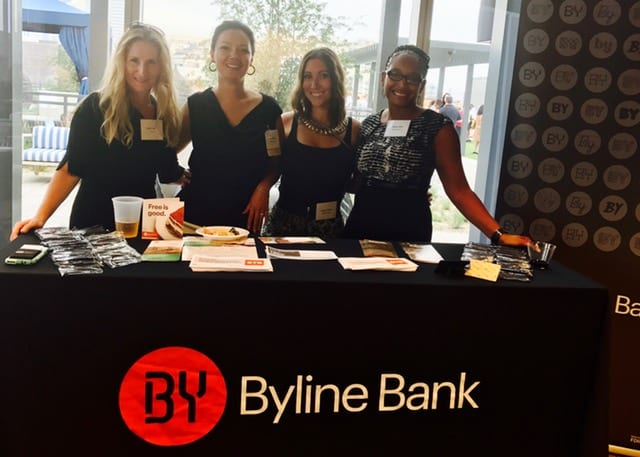 Byline Bank Joins Multiple Chambers for a Rooftop Networking Event