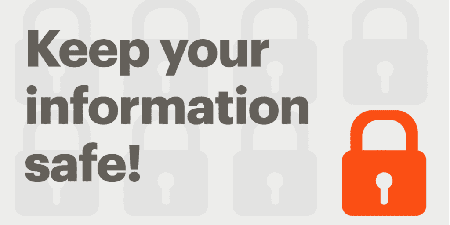 Fraud Alert: Keep your information safe!
